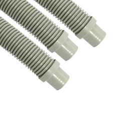 Puri Tech Vac Hose Navigator Pool Vac Ultra Aquabug 1.5 in x 4 ft Lt. Grey 3 pk