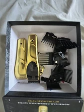 GAMMA Stylecraft Saber Cordless Digital Brushless Motor Metal Clipper