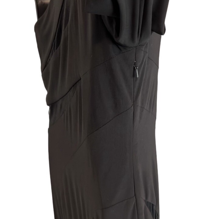 Size 0 NWOT Mac Duggal 11311 Jersey One Shoulder Illusion Cut Out