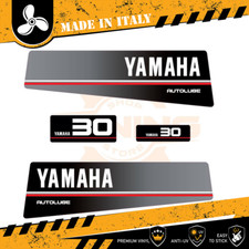Decalcomania Adesivi Motore Fuoribordo Yamaha 30 cv - Autolube Top 500
