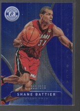 SHANE BATTIER 2012-13 PANINI TOTALLY CERTIFIED TOTALLY BLUE CARD #15 /299