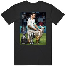 Messi Goat World Cup Champion T Shirt