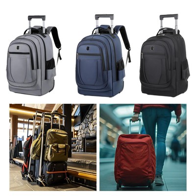 Rollrucksack mit Trolley Doppel-Umhängetasche Trolley Koffer Tasche für Reisen