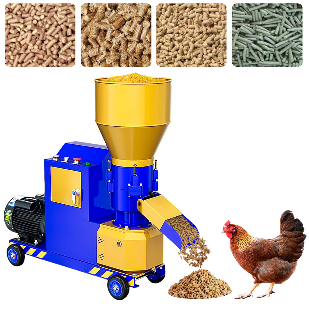 Feed Pellet Making Machine Feed Pelletizer Machine For Animal Feeds ...