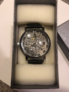 genoa skeleton watch