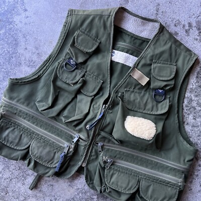 トップス 00s Columbia packable nylon vest y2k Sleeveless Jacket Vintage Y2k Vest Lined Men White Blue XL