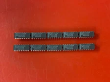 10x MC1489AN SIGNETICS IC LINE RECEIVER QUAD 14 PIN DIP