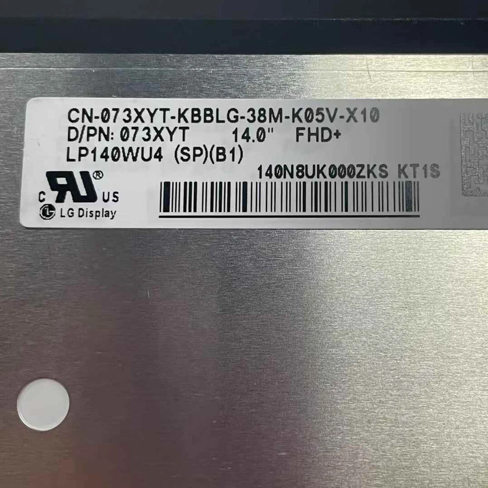 Conjunto de pantalla LCD táctil para computadora portátil 14.0" WUXGA LP140WU4-SPB1 073XYT para PORTATIL DELL Foto 4 de 4