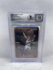 Allen Iverson Signed 2006-07 Bowman Chrome #29 Refractor Beckett  10 Auto
