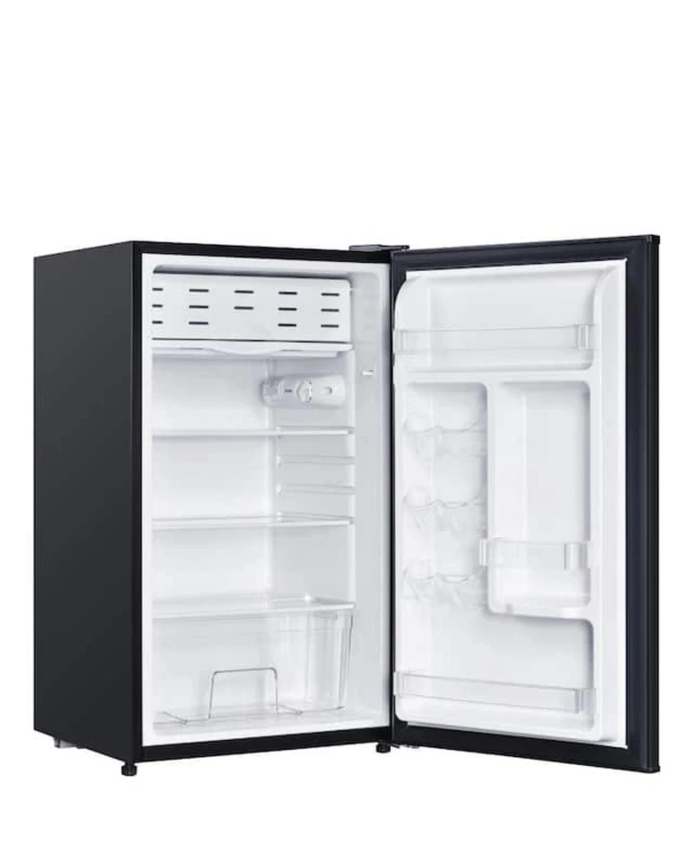 BRAND NEW Magic Chef 3.3 cu. ft. Mini Refrigerator Stainless steel Black - Image 3 of 4