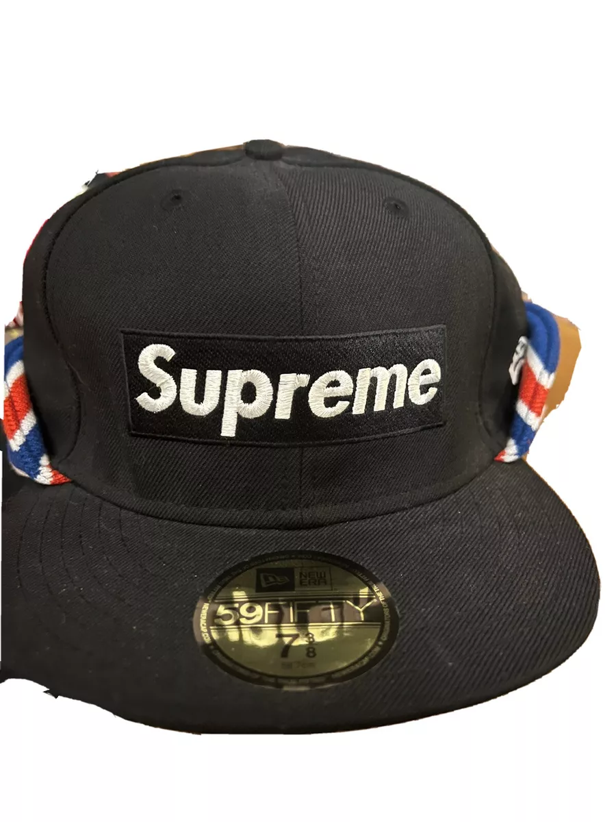 Supreme Earflap New Era 7 3/8-