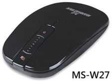 Eclipse UltraTrack  1000 dpi Wireless Mouse w/ Slide Scroll, Manhattan 177757