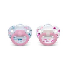 NUK Comfy Orthodontic Pacifiers Pink 18-36 Months 2 Count