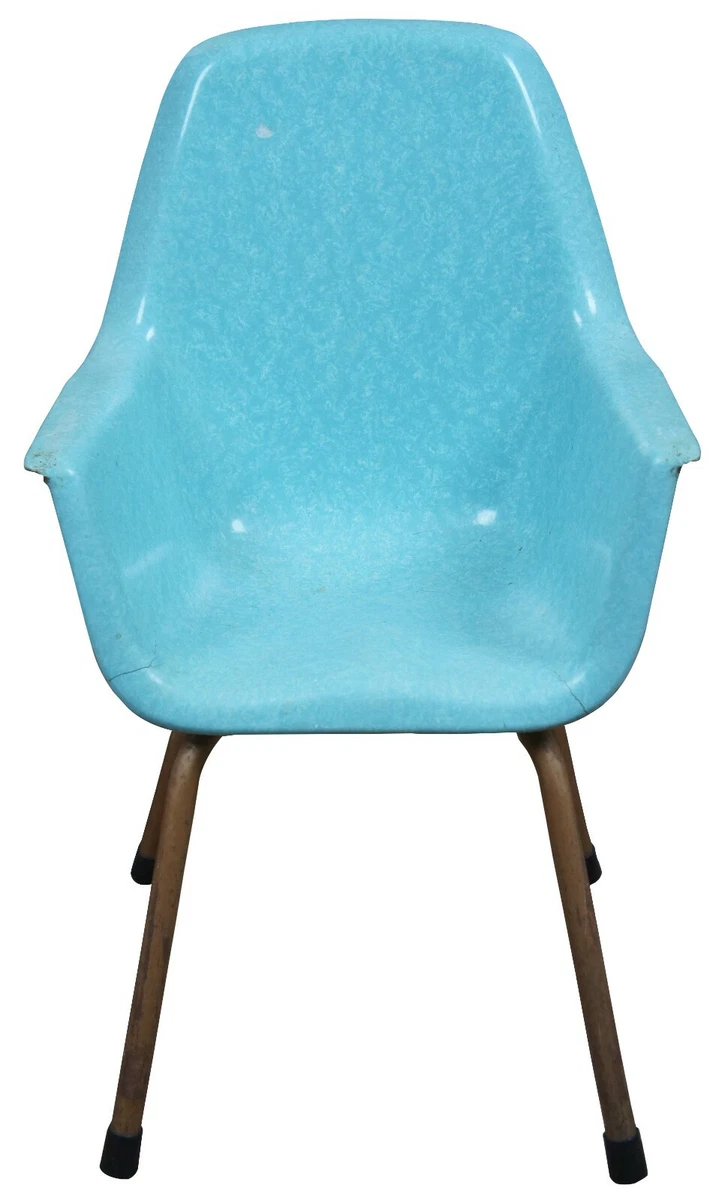 Mid Century Modern Cal Dak Childs Fiberglass School Desk Shell