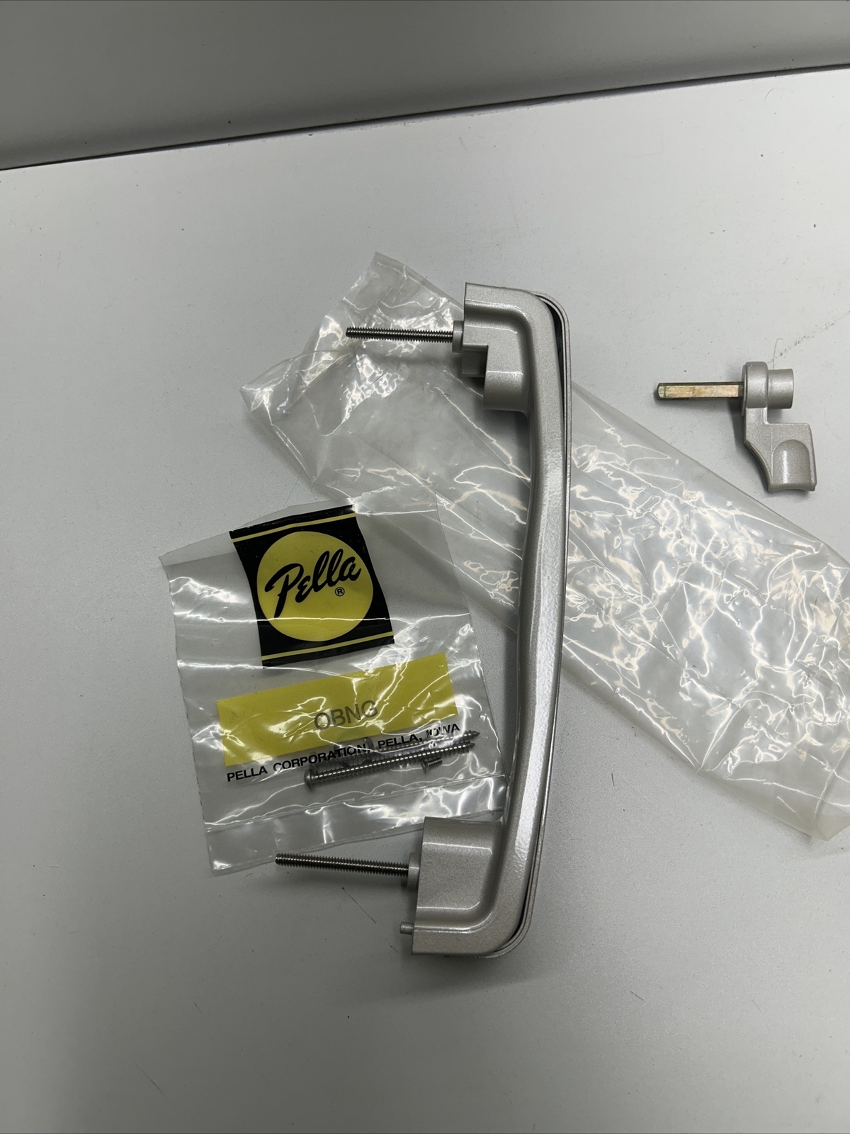 (((Pella))) Sliding Patio Door Handle Interior ChampagneGray with