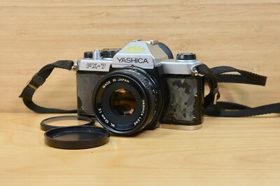 Yashica FX-7 35mm SLR Film Camera, with Yashica 50mm f2 Lens, Made