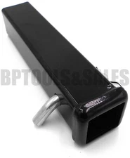 12" WELD ON TUBE LENTGH HITCH BALL MOUNT RECEIVER LONG, FITS STANDARD 2"X2"