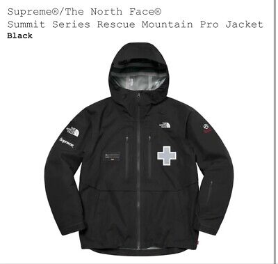 Supreme® x The North Face® Summit Series Rescue Mountain Pro Jacket Black  Size M | eBay