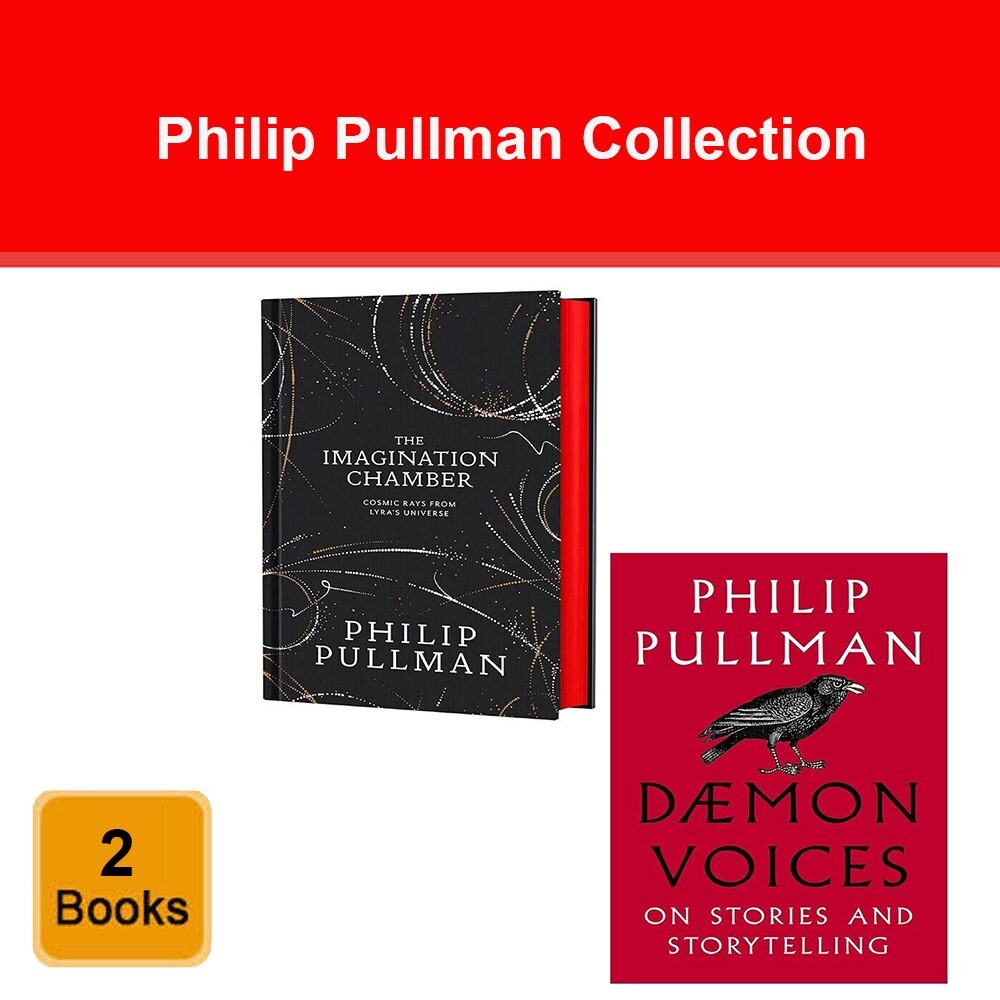 Philip Pullman Collection 2 Books Set (The Imagination Chamber, Daemon Voices)
