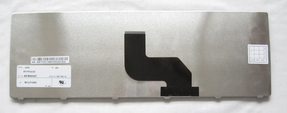 Teclado para eMachines E525 E725 E625 E627 E628 E630 E637 G525 G625 G627 G725 AR Foto 2 de 2