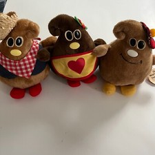 VTG Nestle Plus Lot 3 Morsel Family Scotchy Semi Sweetie Milky NWT 9" 1984