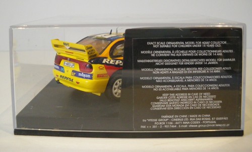SKID SKM99063 SEAT CORDOBA WRC H.ROVANPERA SAFARI RALLY '99 NEAR MINT BOXED 1:43 - Picture 10 of 10