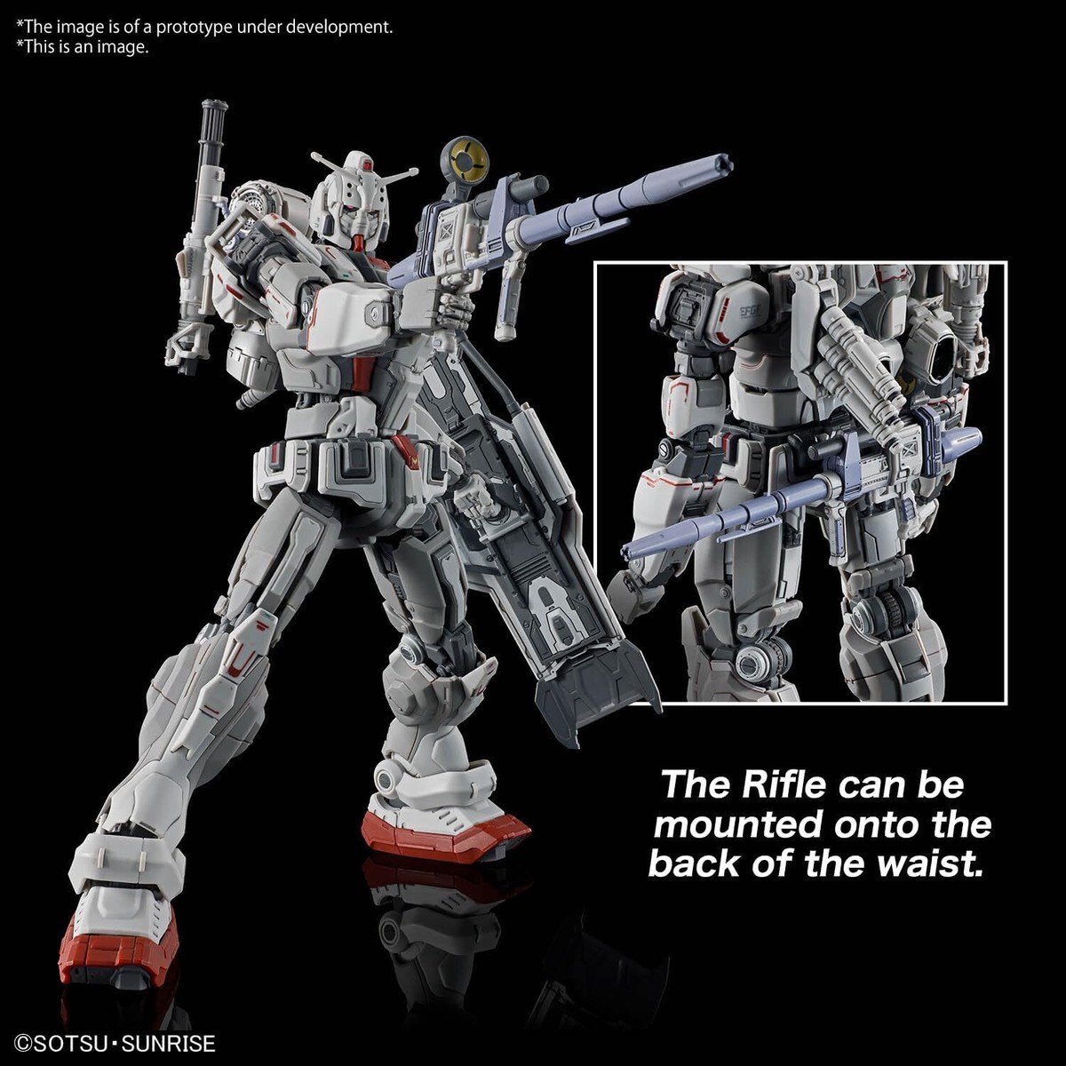 BANDAI HG 1/144 RX-78(G)E GUNDAM EX (RFV) Model Kit REQUIEM FOR