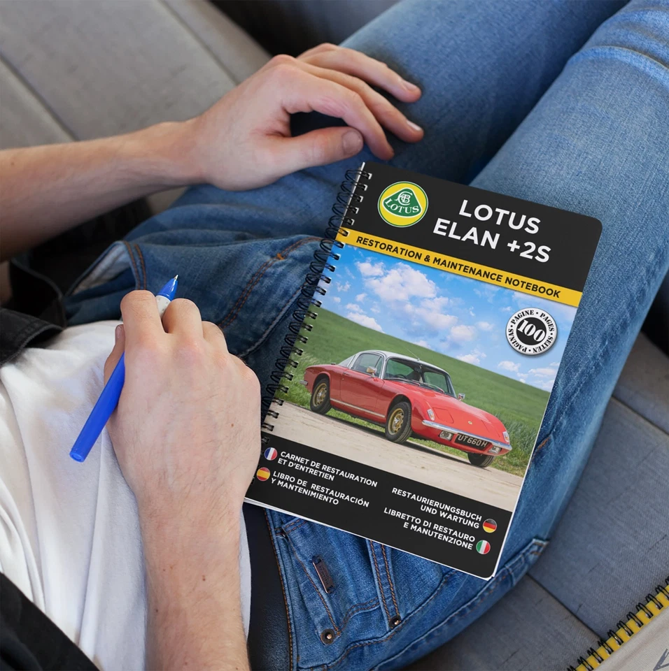 LOTUS ELan +2S : Libretto Di Restauro E Manutenzione - CONSEGNA GRATUITA - Immagine 2 di 4