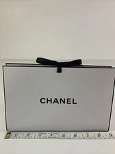 CHANEL Gift Bag 8.75"  x  5.5"  x  3" With Bow