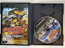 Sprint Cars Road to Knoxville Sony PlayStation 2 PS2 2006 Racing Game w/ Manual