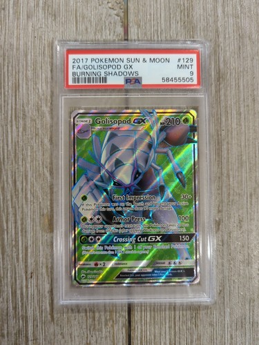 Golisopod-GX graded PSA 9 for sale on eBay