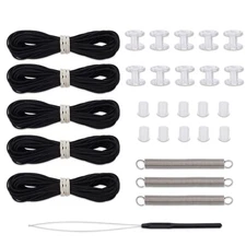RV Pleated Shade Repair Kit, RV Window Shade Restringing Kit, Repair and Main...