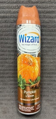 Wizard Room Spray Can Pumpkin Spice Odor Neutralizer & Air Freshener 10oz