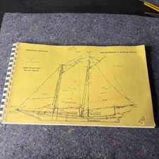 SMITHSONIAN MUSEUM MARITIME COLLECTION SHIP PLAN LIST 1998