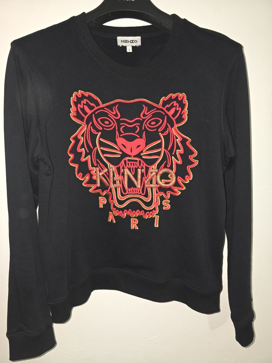 Clearance Kenzo Black And Red Kenzo Sweater Kenzo Clearance Mens