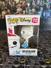 Funko Pop! Vinyl Disney  Santa Jack Skellington  DIY White Walmart Exclusive #72