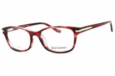 NEW Juicy Couture JU234/G 0K4G00 Burgundy Horn 53mm Eyeglasses