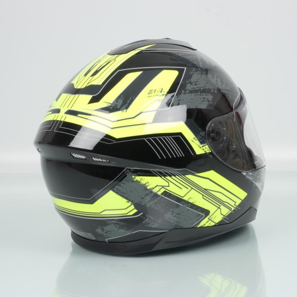 Casque intégral One CR7 Evolution jaune taille S anti-buée pour moto