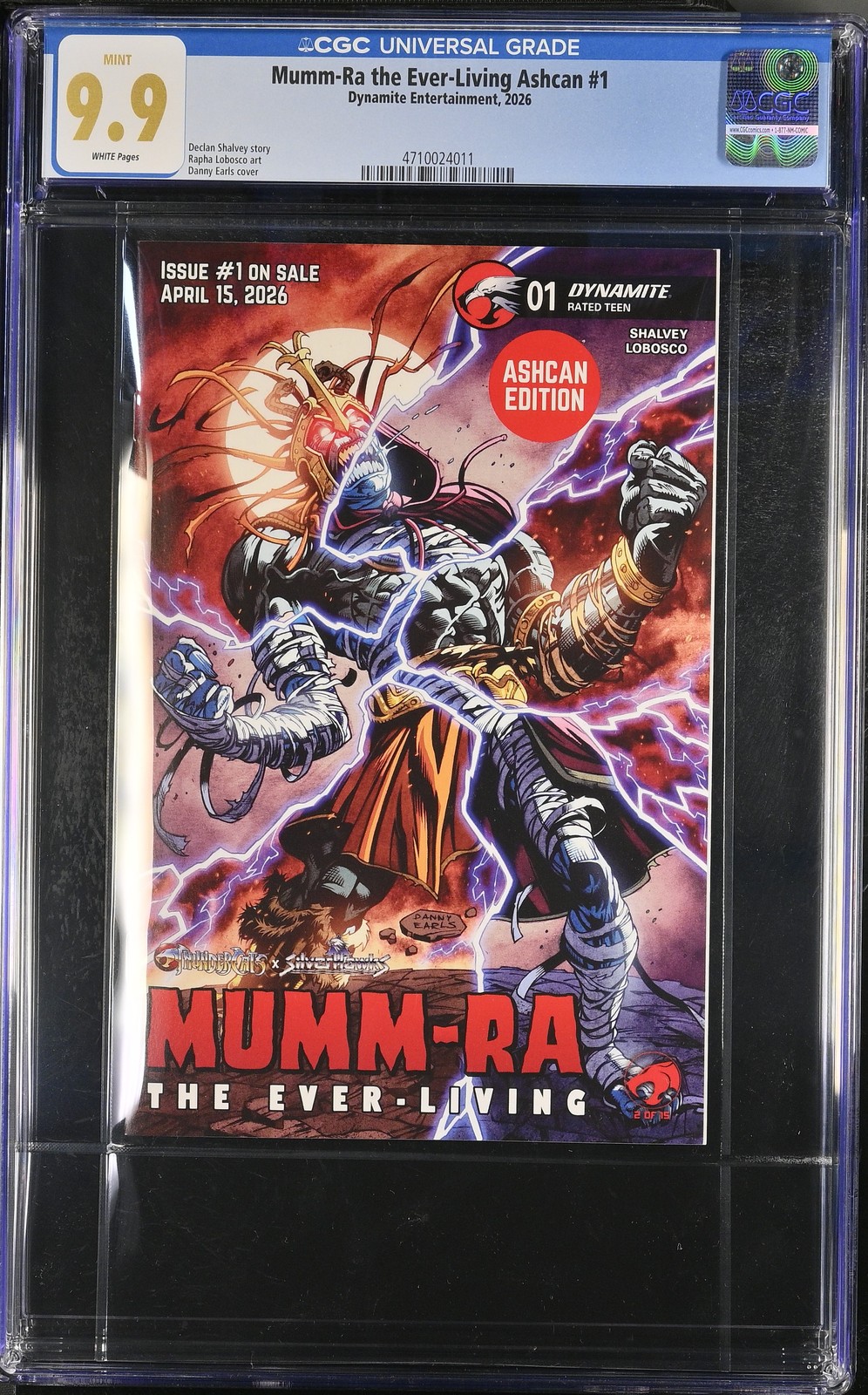 Mumm-Ra the Ever-Living Ashcan 1 CGC 9.9