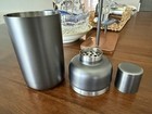 Crate & Barrel Fenton Bar Tool Set Cocktail Shaker Stand Jigger Glass Opener — photo 6