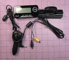 Audiovox XM Satellite Radio Receiver 136-4267 With Dock 136-4458, power, RCA out