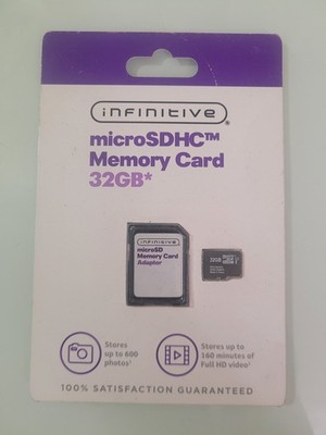 Infinitive microSDHC Memory Card 32GB