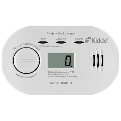 KIDDE K5DCO Kohlenmonoxid-Detektor LCD-Anzeige