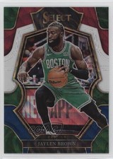 2022-23 Panini Select Premier Level Tri-Color Prizm Jaylen Brown #132 1u6