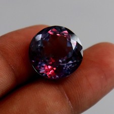 9.40 Ct Natural AA CERTIFIED Alexandrite Color Change Round Cut Loose Gemstone