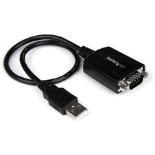 Image of Startech Usb To Serial Adapter Prolific Pl-2303 Com Port Retention Usb To Rs232