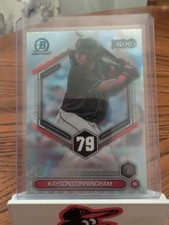 2026 Bowman Chrome Kayson Cunningham Top 100 #BTP-79 DIAMONDBACKS