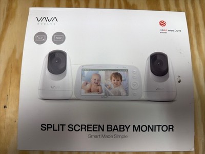 VAVA Evolve Split View 5'' 720P Video Baby Split View Monitor with 2 Cameras