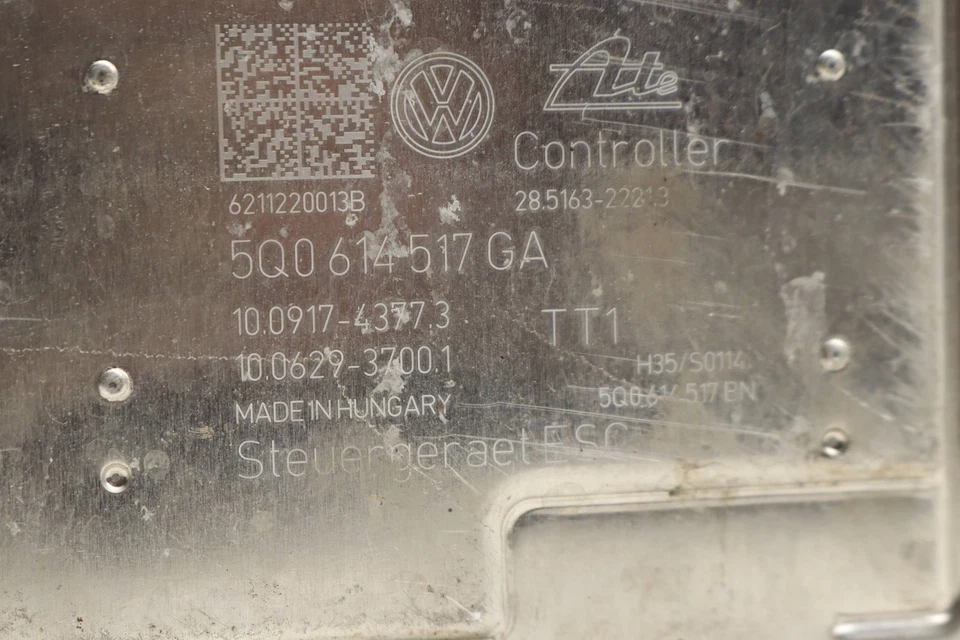 2017-2018 AUDI A3 SPORTBACK E-TRON - ABS PUMP / Module UNIT 5Q0614517GA - Image 4 of 4