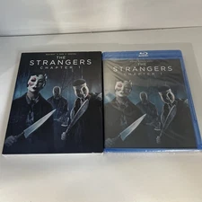 The Strangers: Chapter 1 (Blu-ray, 2024) NEW SEALED Wear On Slip Cover Free Ship
